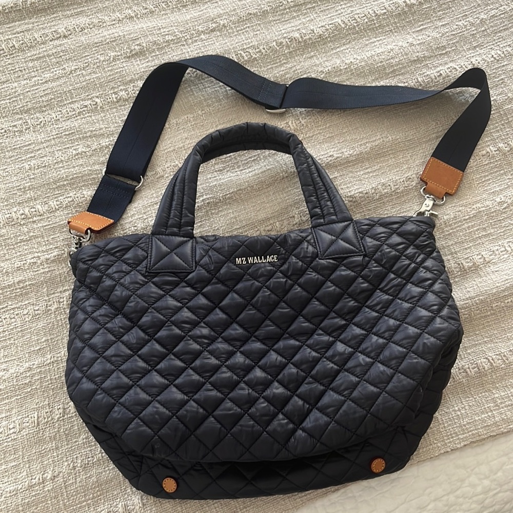 MZ Wallace Dawn Small Metro Tote Deluxe - comes with strap and pouch